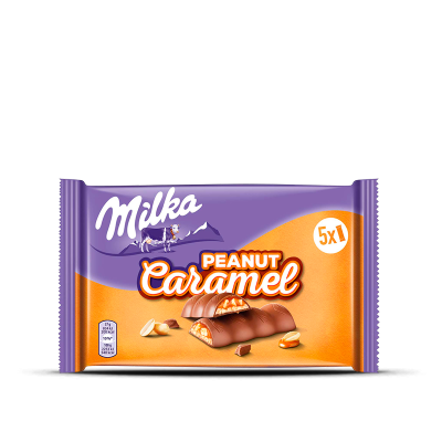 Milka Amendoim & Caramelo Pack 5x37g